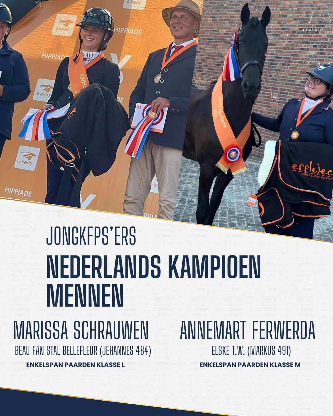 JongKFPS&#8217;ers Nederlands Kampioen Mennen