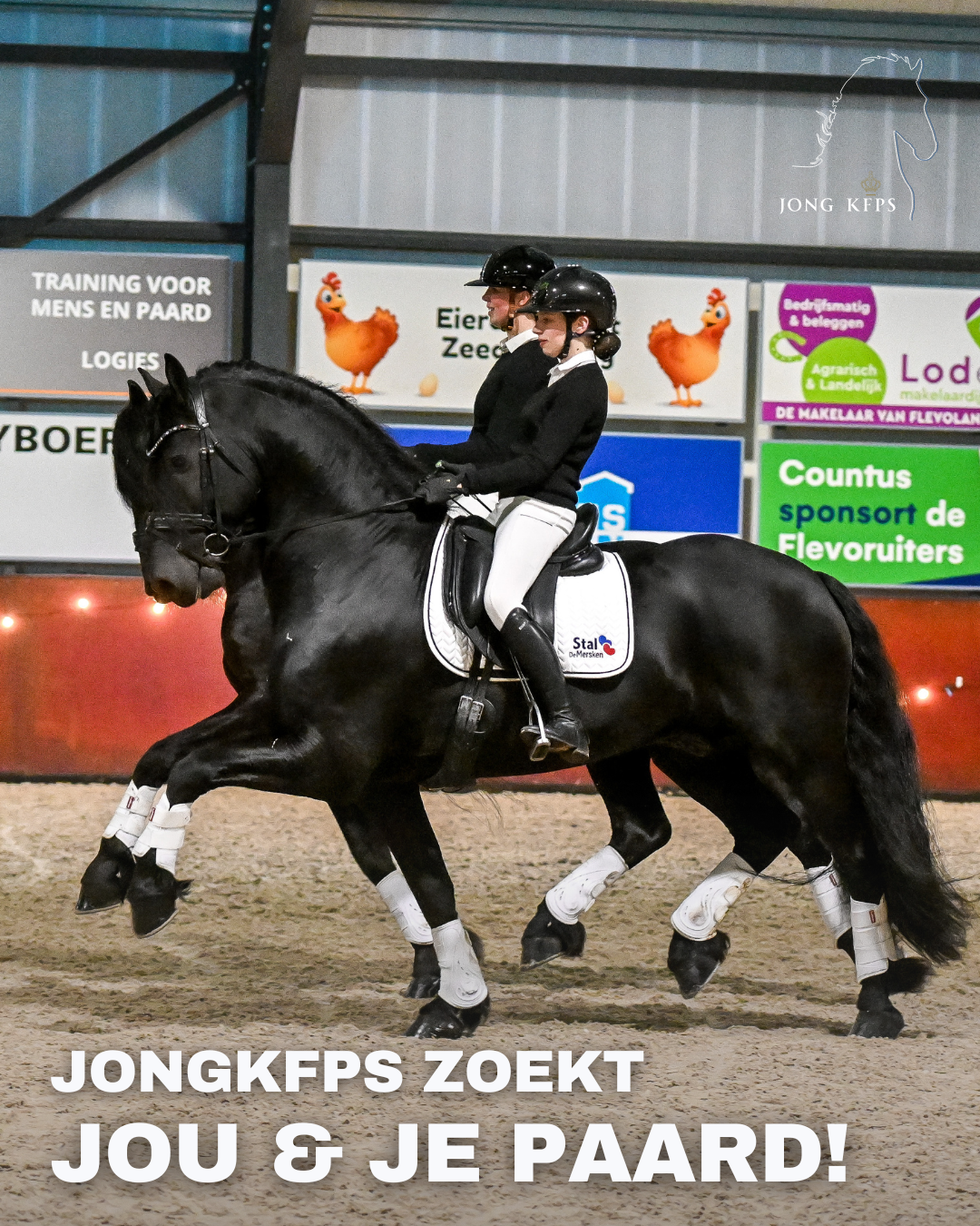 JongKFPS zoekt jou en je paard