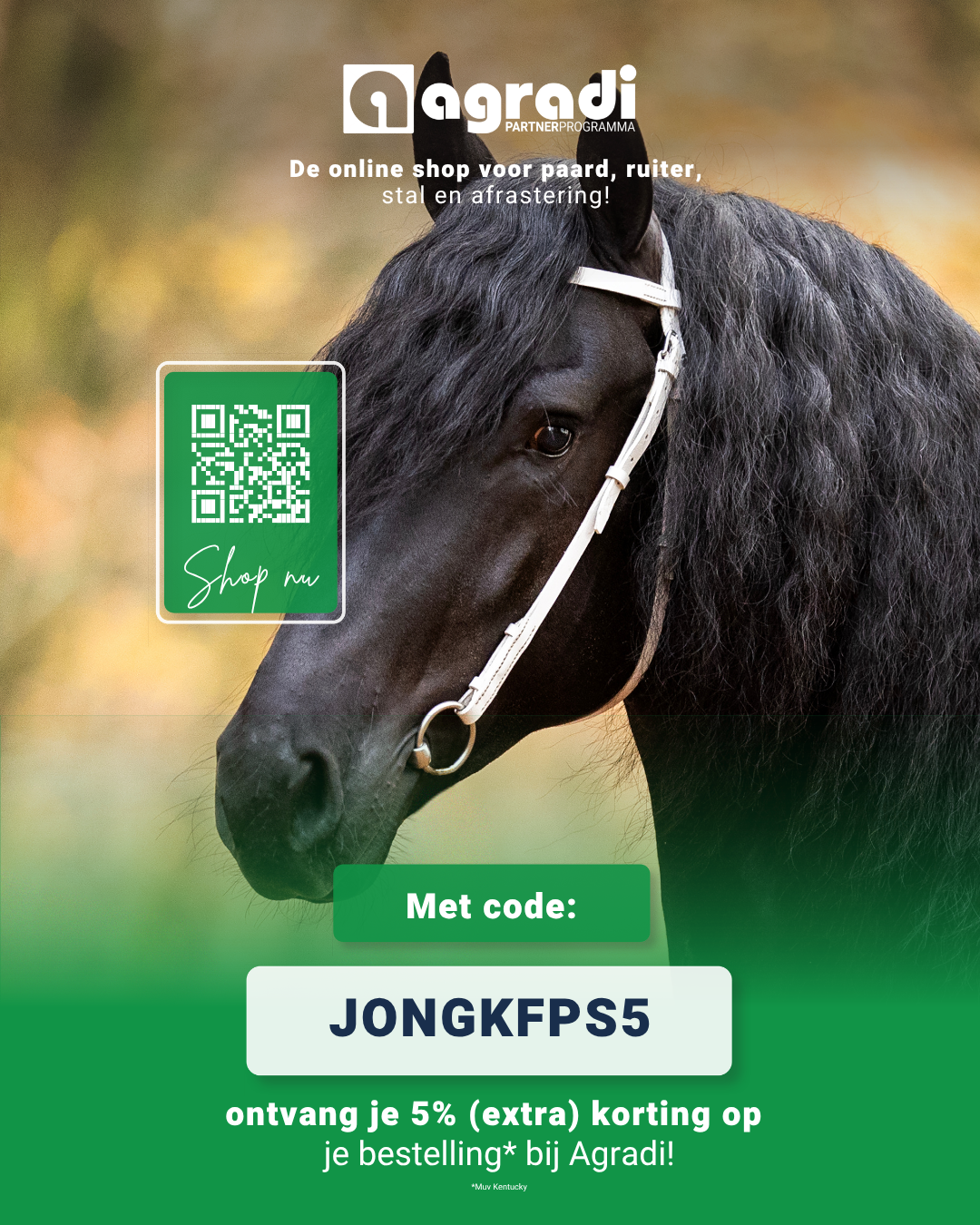 Kortingscode JongKFPS5 bij Agradi